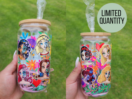 Princess 16oz Glass Can