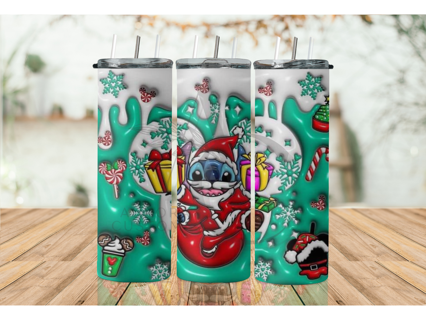 Stich Santa Tumbler