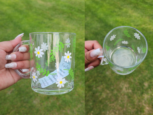 Daisy Glass Mug