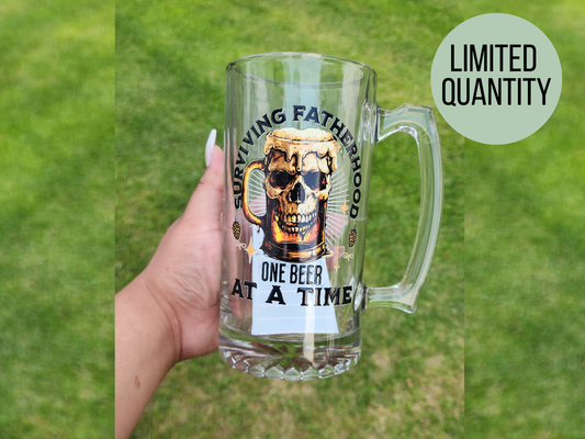 Surviving Dad Life Beer Mug