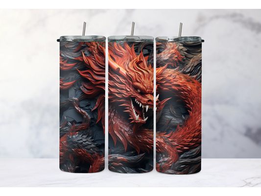 Red Dragon Tumbler