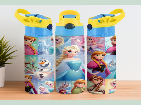 Elsa Kids Popup Tumbler