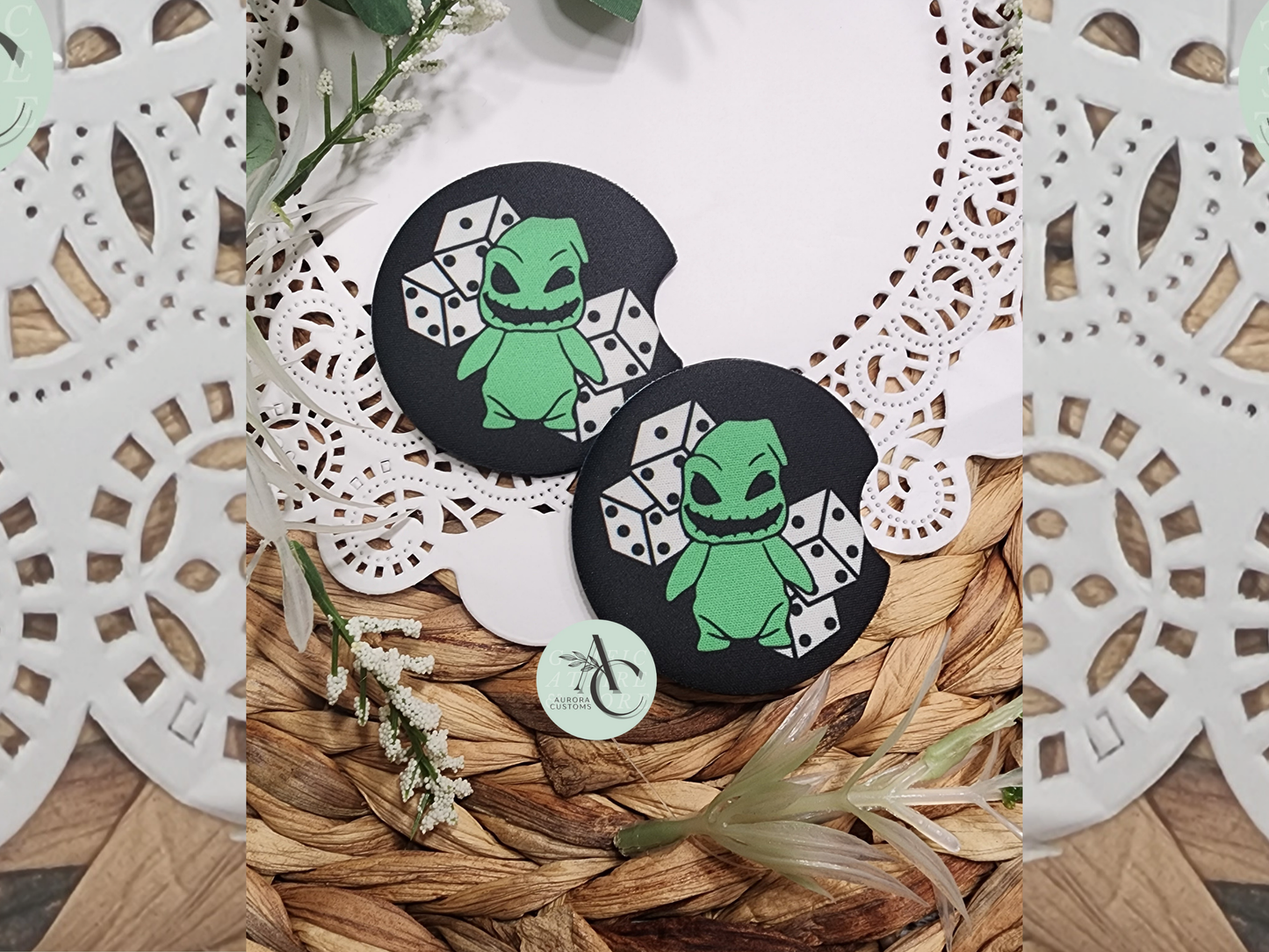 Oogie Boogie Car Coasters