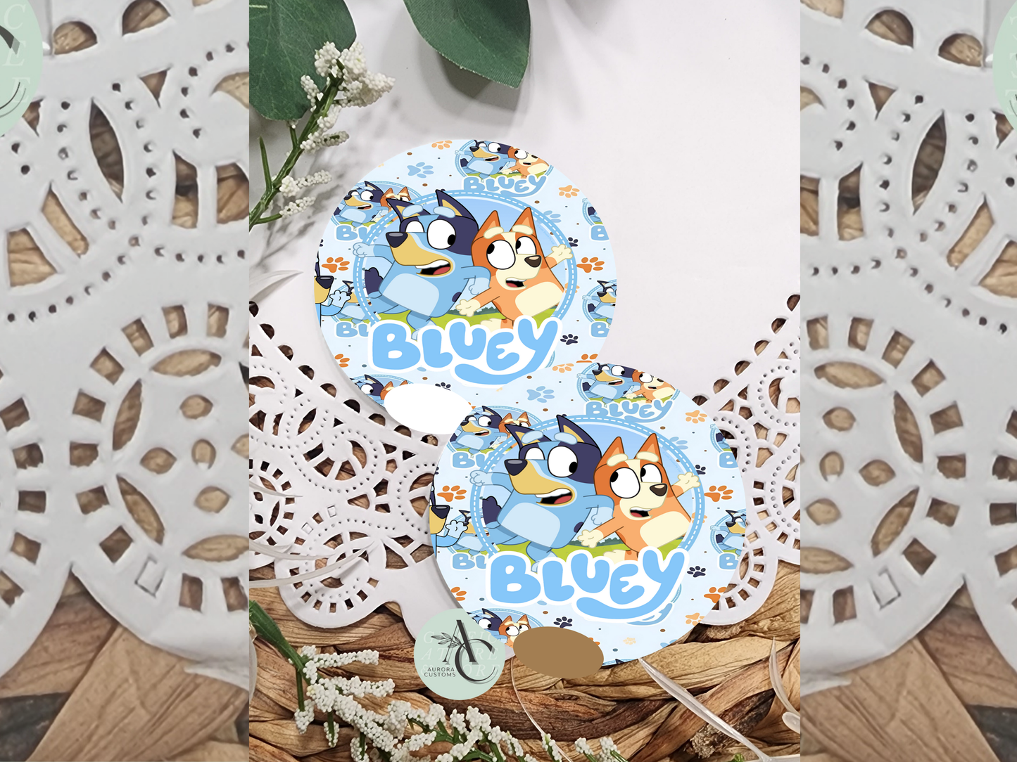 Bluey Car Coasters