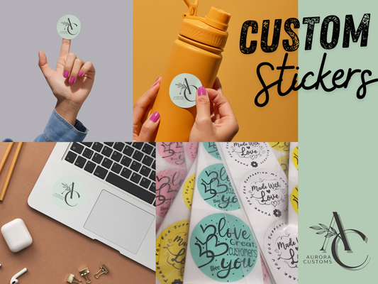 Custom Waterproof Stickers