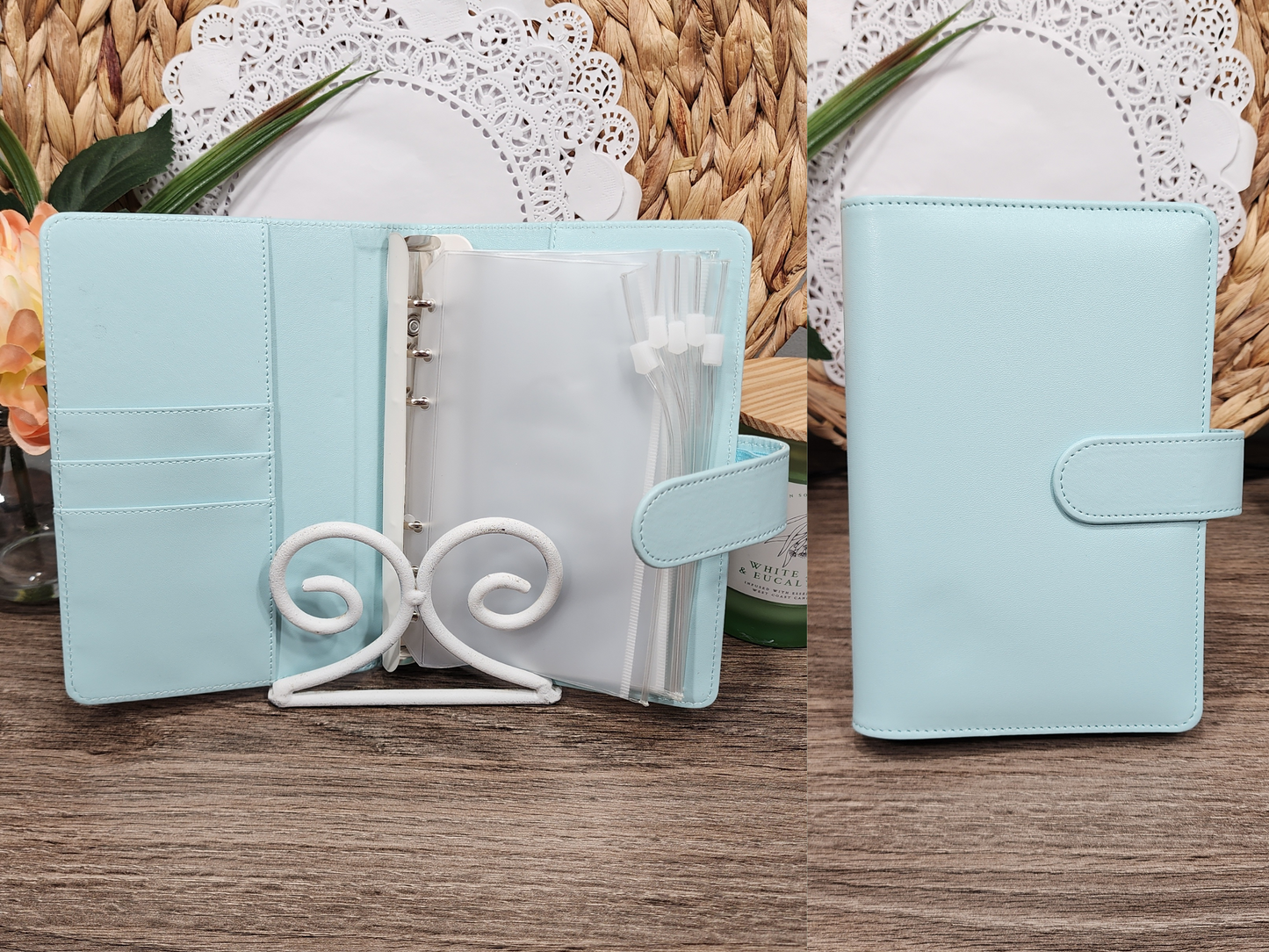 Light Blue Budget Binder