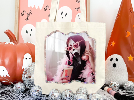 Real Ghost Face Tote