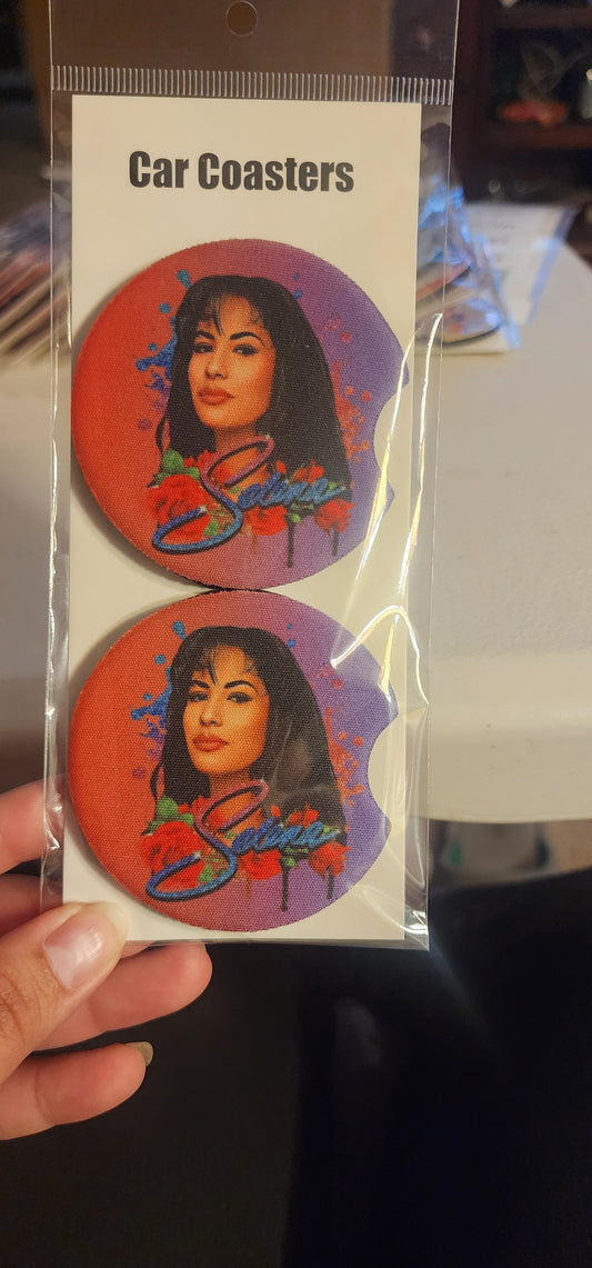 Selena Car Coasters