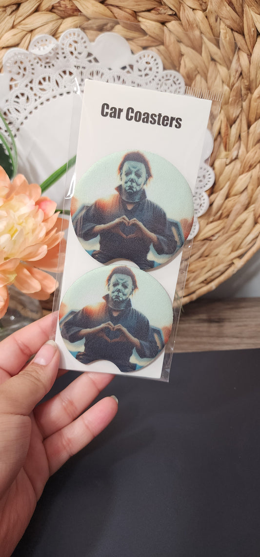 Jason car coasters